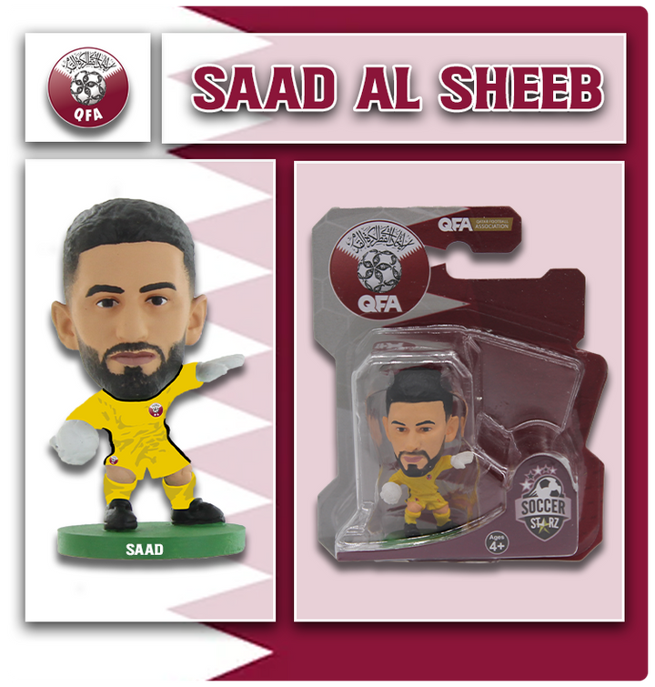 Soccerstarz - Qatar - Saad Al Sheeb - Home Kit