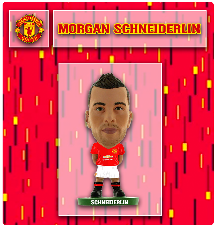 Soccerstarz Manchester United Morgan Schneiderlin Home Kit ( - Figurer -  Nytt 