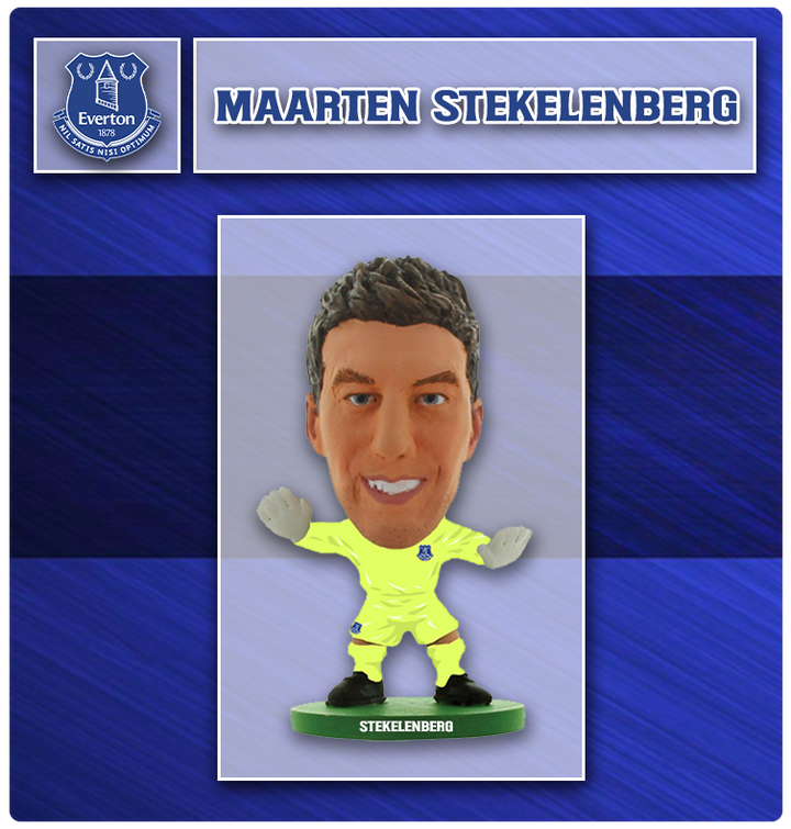 Soccerstarz - Everton - Maarten Stekelenburg - Home Kit