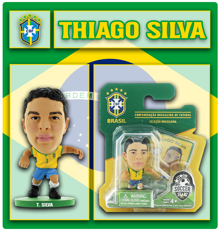 Minicraque Soccer Starz Brasil - Thiago Silva