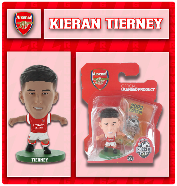 Soccerstarz - Arsenal - Kieran Tierney - Equipación local