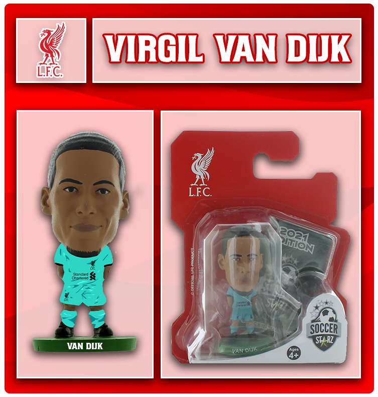 Buy Liverpool Virgil Van Dijk Away SoccerStarz online