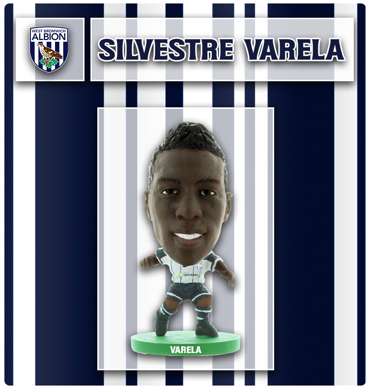 Soccerstarz - West Brom - Silvestre Varela - Home Kit