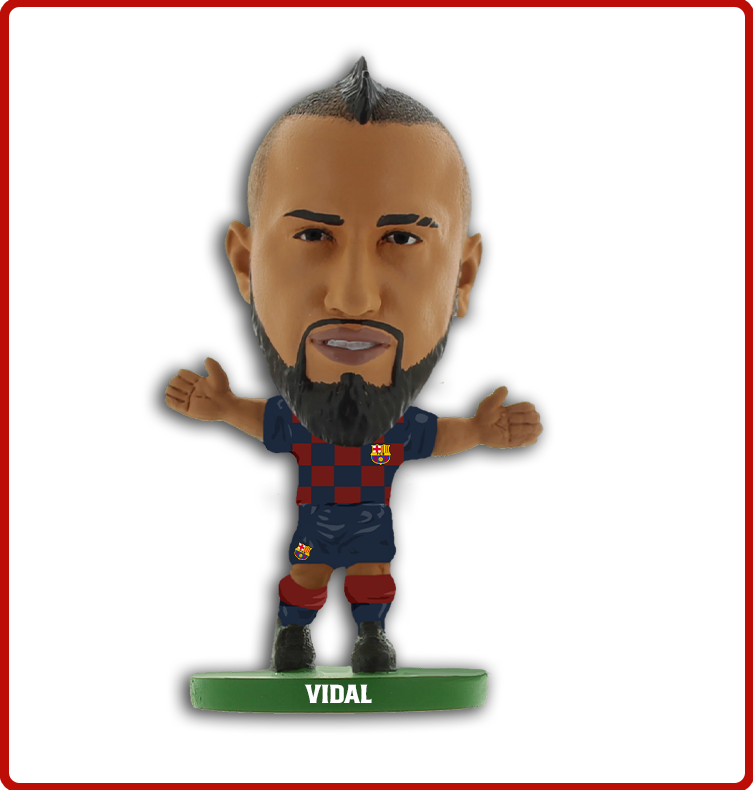 Soccerstarz - Barcelona - Arturo Vidal - Home Kit – The
