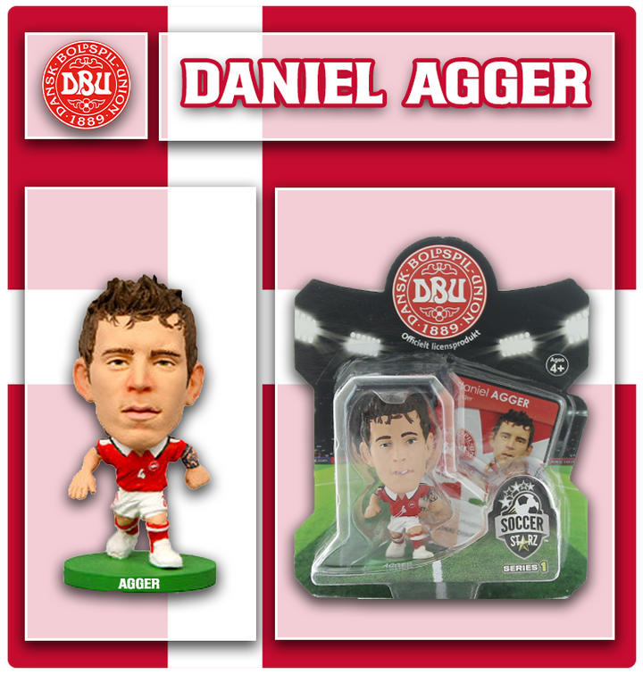 Soccerstarz - Denmark - Daniel Agger - Home Kit
