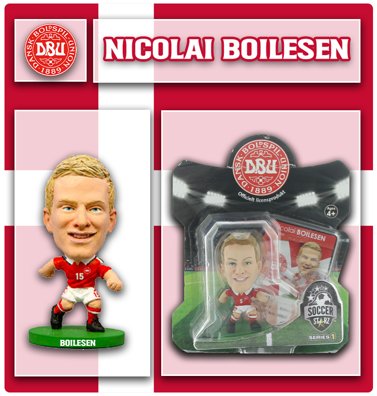 Soccerstarz - Denmark - Nicolai Boilsen - Home Kit