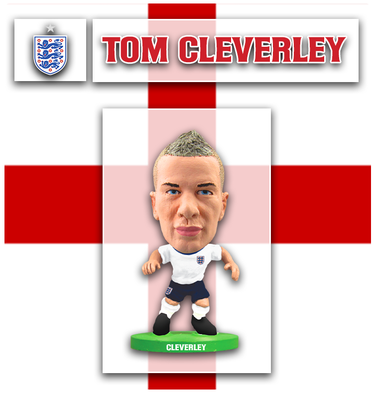 Soccerstarz - England - Tom Cleverley - Home Kit