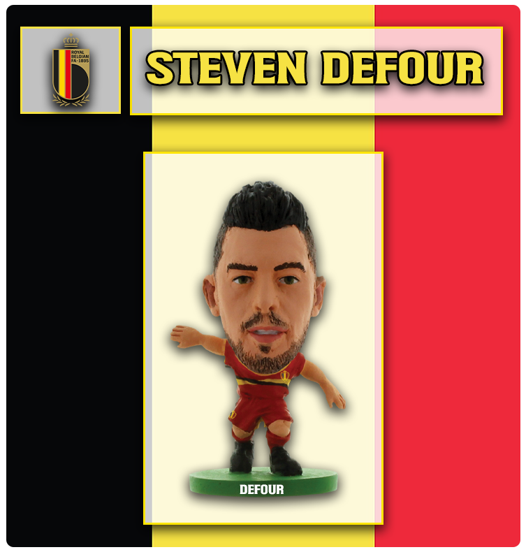 Soccerstarz - Belgium - Steven Defour - Home Kit