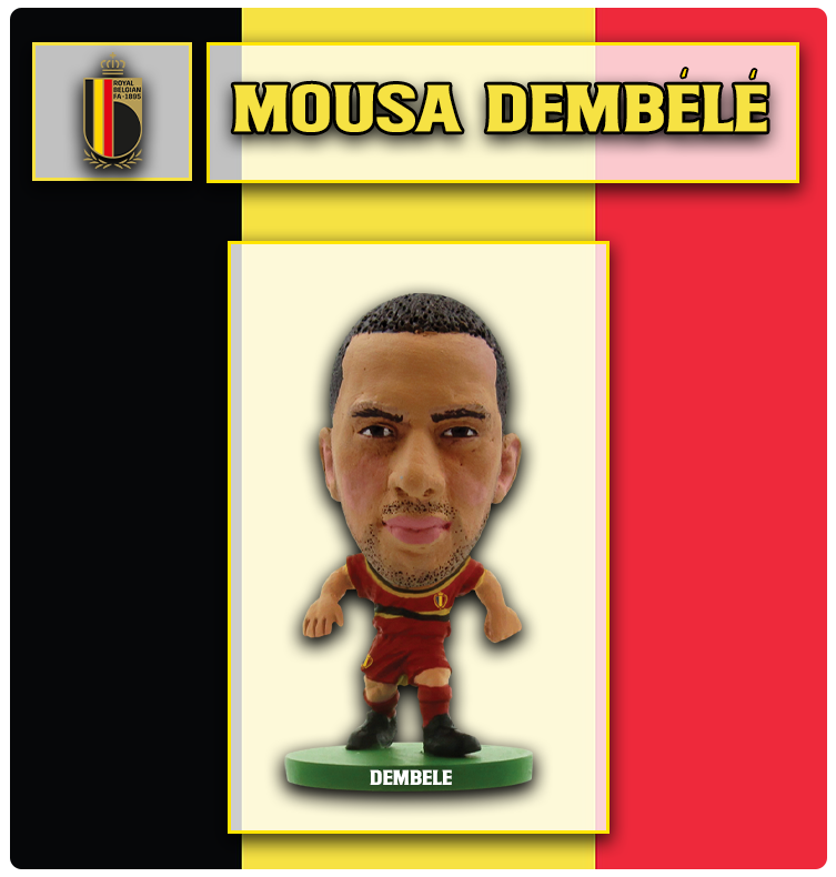 Soccerstarz - Belgium - Mousa Dembele - Home Kit