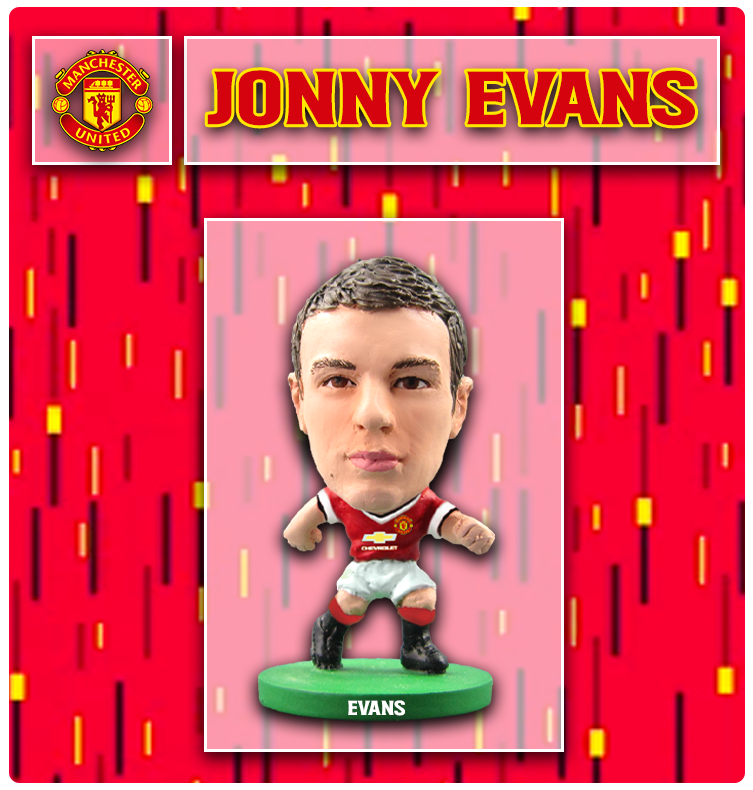 Soccerstarz - Manchester United - Jonny Evans - Home Kit