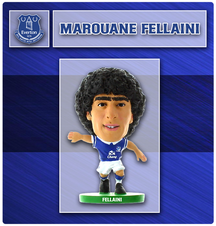 Soccerstarz - Everton - Marouane Fellaini - Home Kit