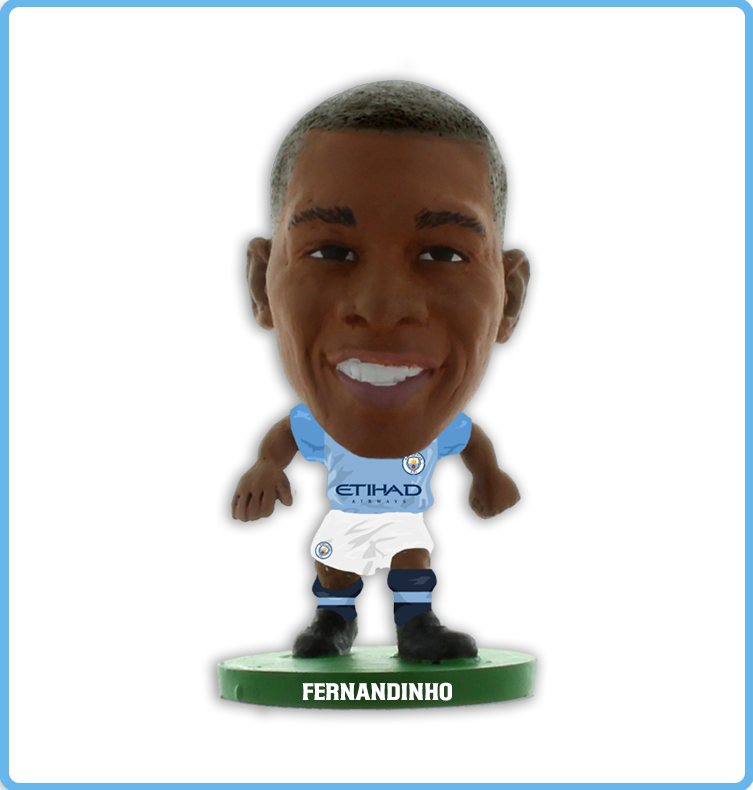 Soccerstarz - Manchester City - Fernandinho - Home Kit