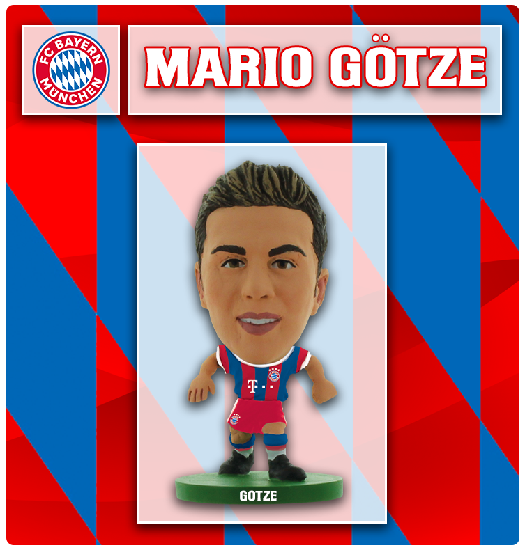 Soccerstarz - Bayern Munich - Mario Gotze - Home Kit