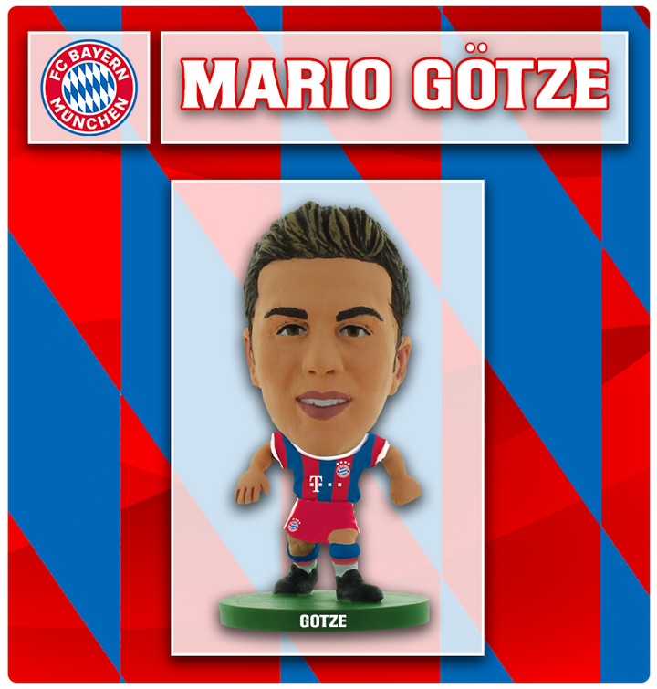 Soccerstarz - Bayern Munich - Mario Gotze - Home Kit