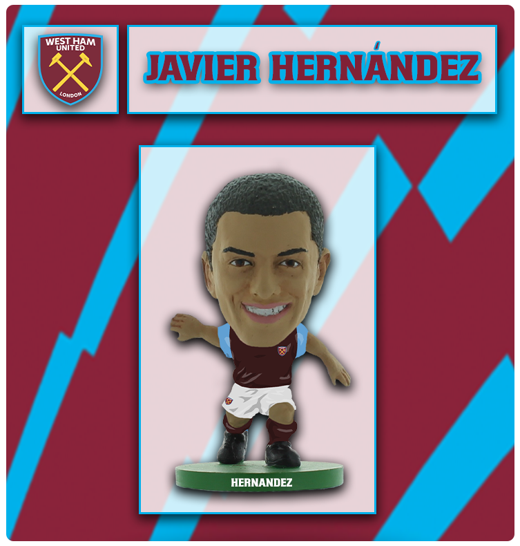 Javier Hernandez - Manchester United - Home Kit – The Official SoccerStarz  Shop