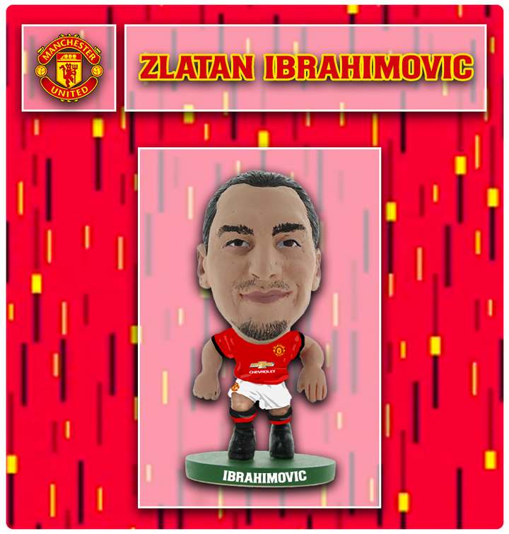 Soccerstarz - Manchester United - Zlatan Ibrahimovic - Home Kit