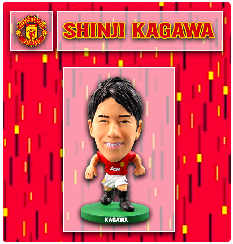 SoccerStarz Football Figure Man Utd Shinji Kagawa, Hobbies & Toys, Toys &  Games on Carousell