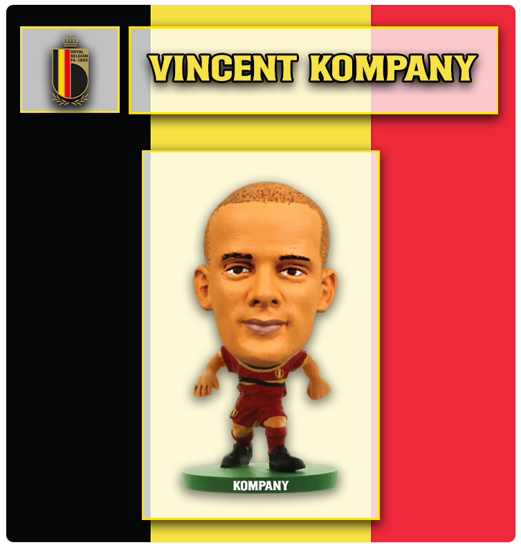 Soccerstarz - Belgium - Vincent Kompany - Home Kit