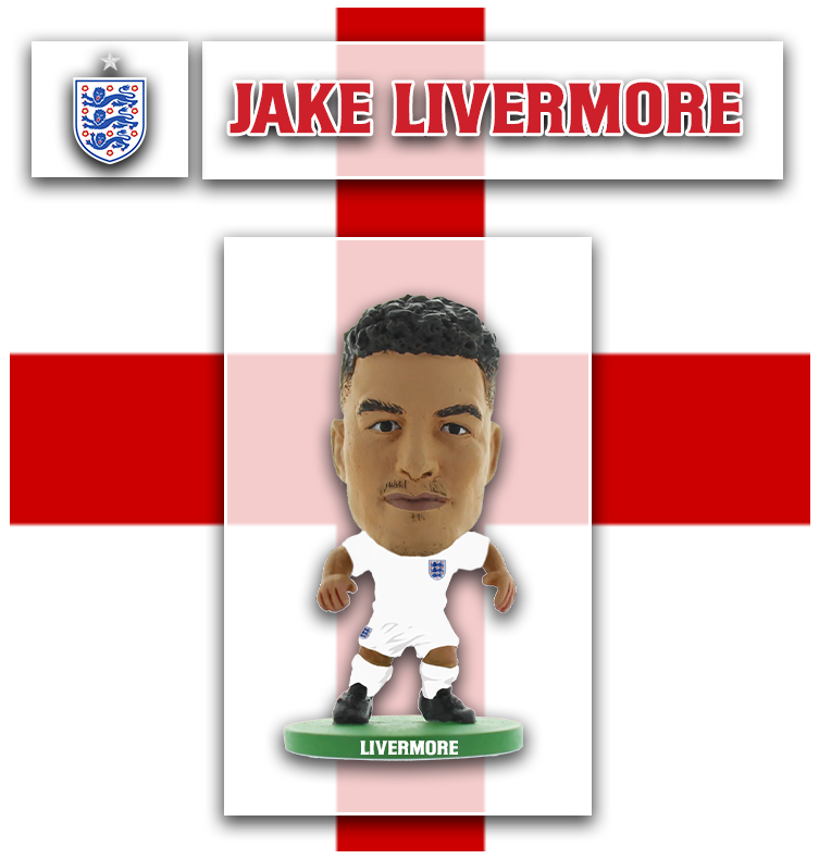 Soccerstarz - England - Jake Livermore - Home Kit