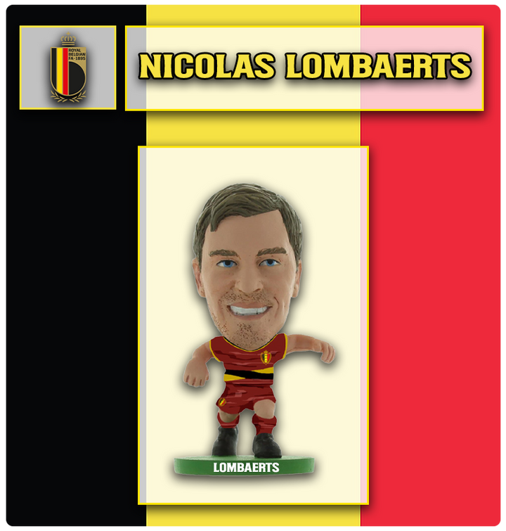 Soccerstarz - Belgium - Nicolas Lombaerts - Home Kit