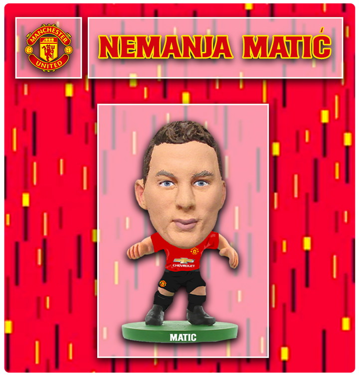 Soccerstarz - Manchester United - Nemanja Matic - Home Kit