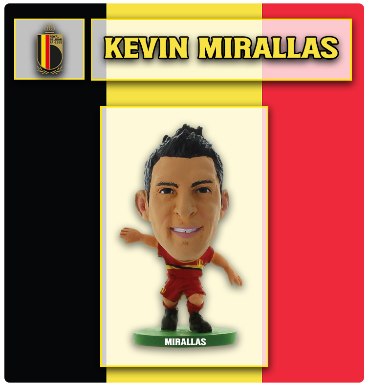 Soccerstarz - Belgium - Kevin Mirallas - Home Kit