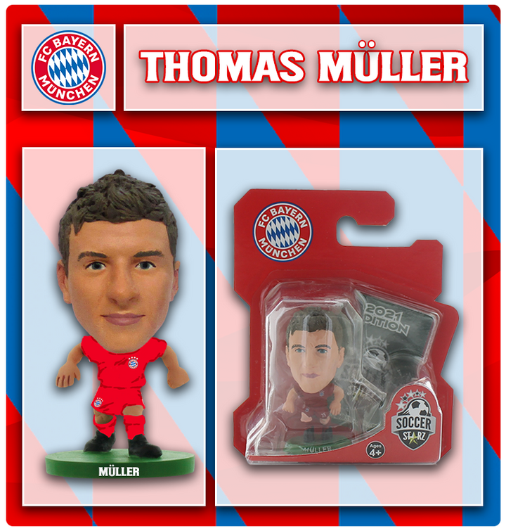 Soccerstarz - Bayern Munich - Thomas Muller - Home Kit
