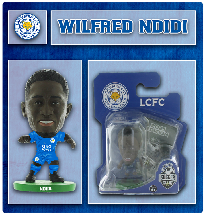 Soccerstarz - Leicester City - Wilfred Ndidi - Home Kit
