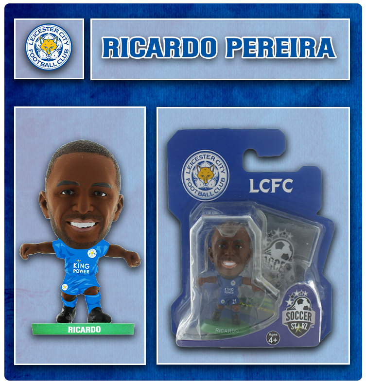 Soccerstarz - Leicester City - Ricardo Pereira - Home Kit