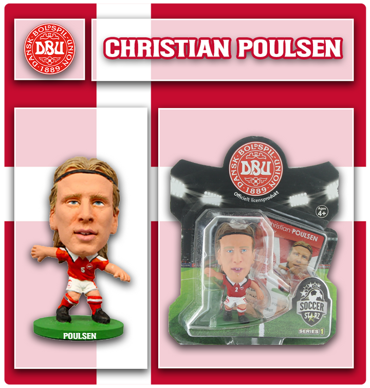 Soccerstarz - Denmark - Christian Poulsen - Home Kit