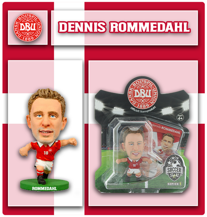 Soccerstarz - Denmark - Dennis Rommedal - Home Kit