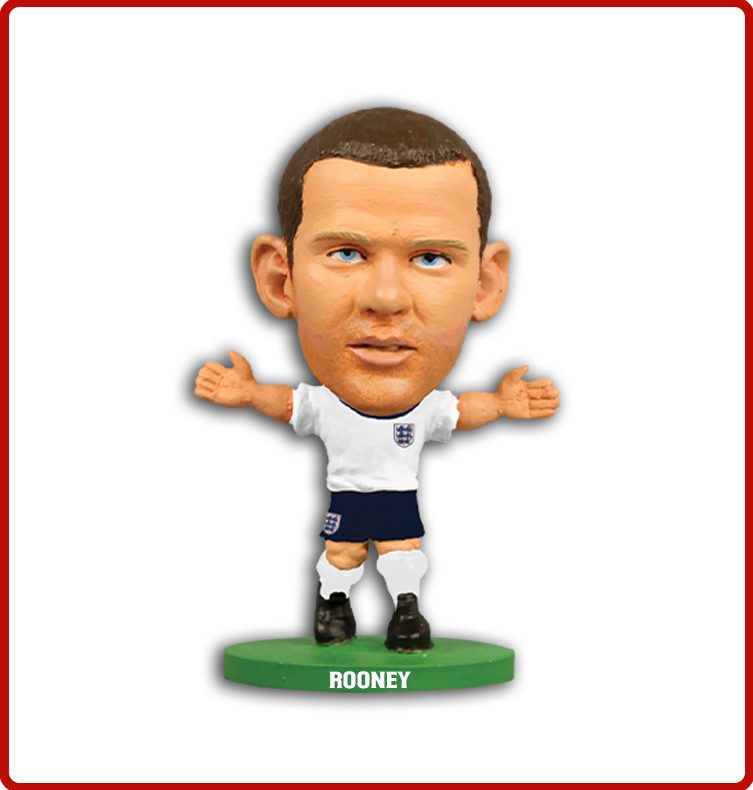 Soccerstarz - England - Wayne Rooney - Home Kit