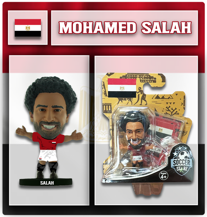 Soccerstarz - Egipto - Mohamed Salah - Figura de edición limitada