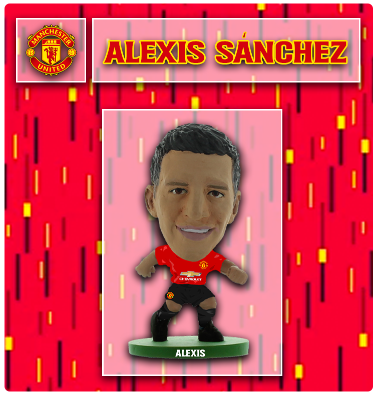 Soccer Starz Figure - Alexi Sanchez Arsenal - Plaza Toymaster