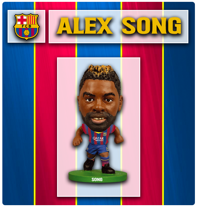 Soccerstarz - Barcelona - Alex Song - Home Kit