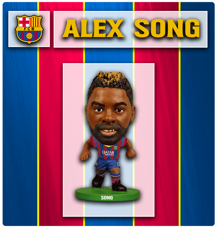 Soccerstarz - Barcelona - Alex Song - Home Kit