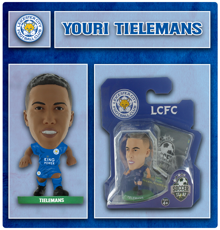 Soccerstarz - Leicester City - Youri Tielemans - Home Kit