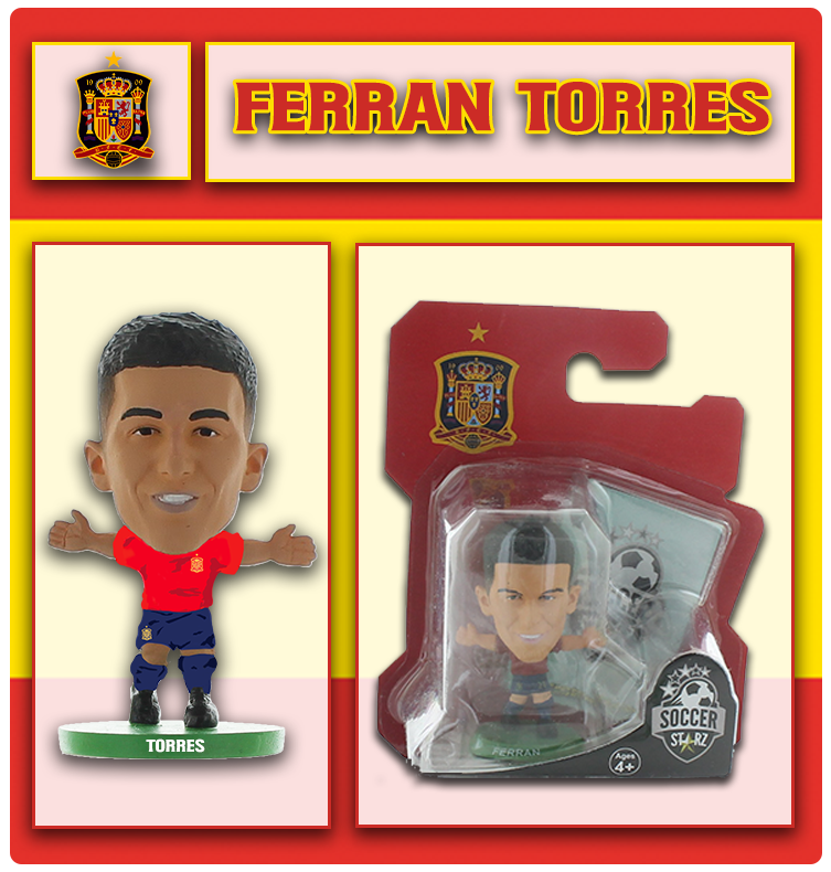 Soccerstarz - Spain - Ferran Torres - Home Kit