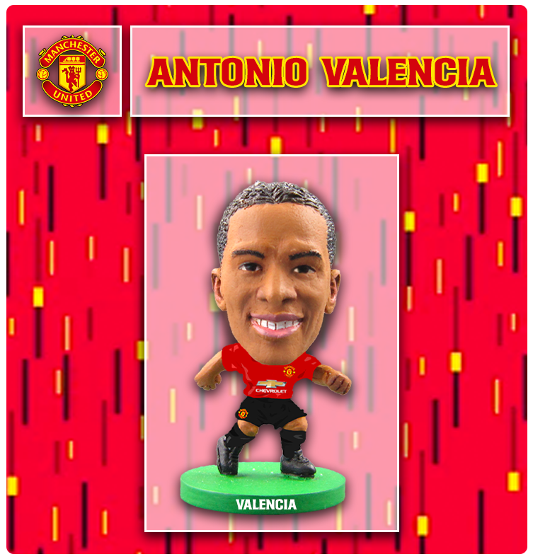 Soccerstarz - Manchester United - Antonio Valencia - Home Kit