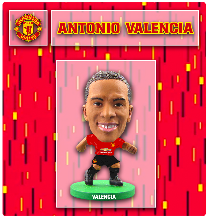Soccerstarz - Manchester United - Antonio Valencia - Home Kit