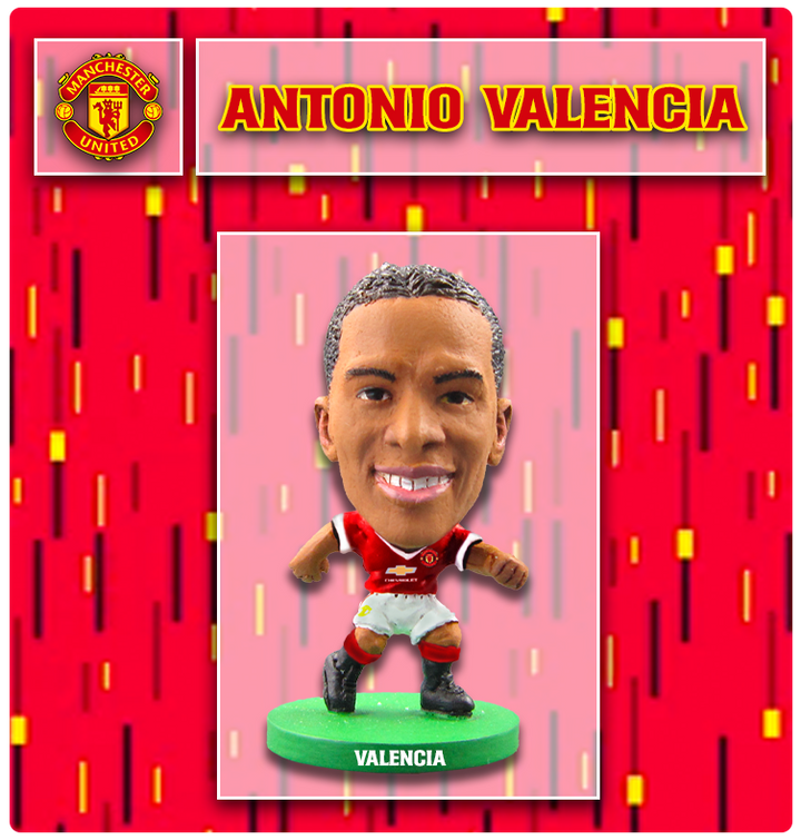 Antonio Valencia - Man United - Home Kit (2015 version)(CLEAR SACHET)