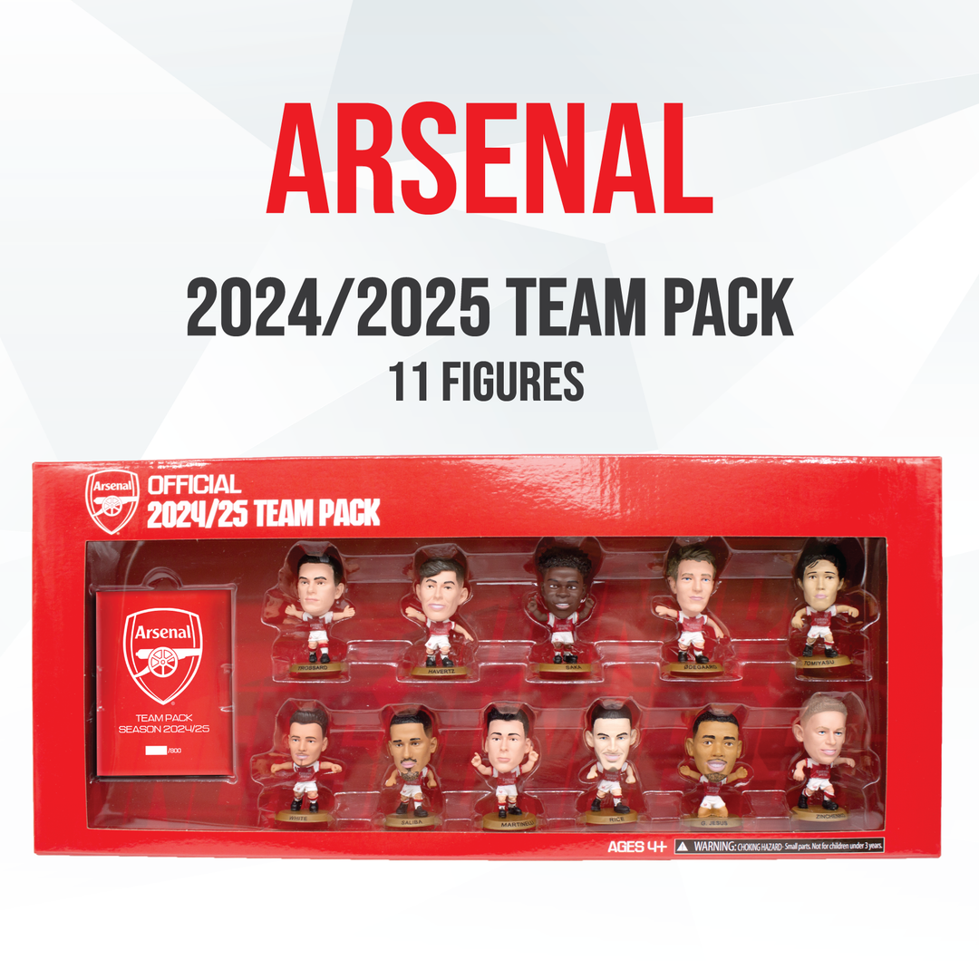 Soccerstarz - Arsenal Team Pack 11 figure (2024/25 Version Classic Kit) /Figures