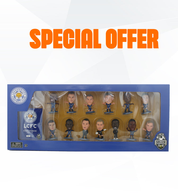 Soccerstarz - Leicester City Team Pack 13 figure (2020/21 Version Classic Kit)