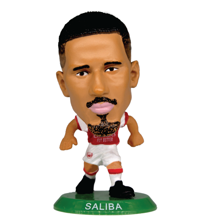 Soccerstarz - Arsenal - William Saliba - Home Kit (Classic Kit) /Figures