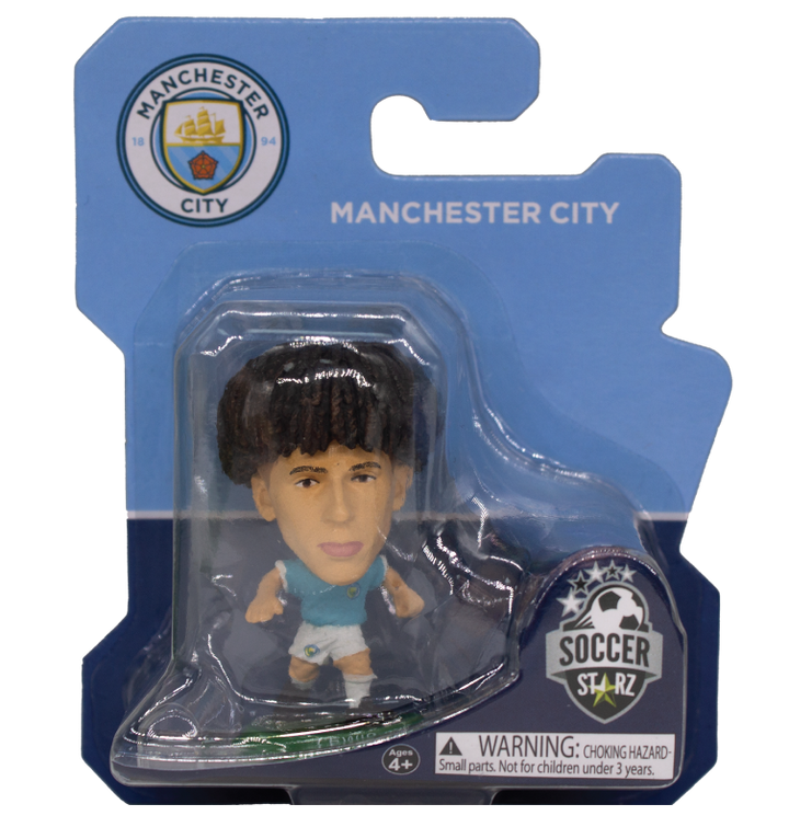 Soccerstarz - Man City Rico Lewis - Home Kit (Classic Kit) /Figures