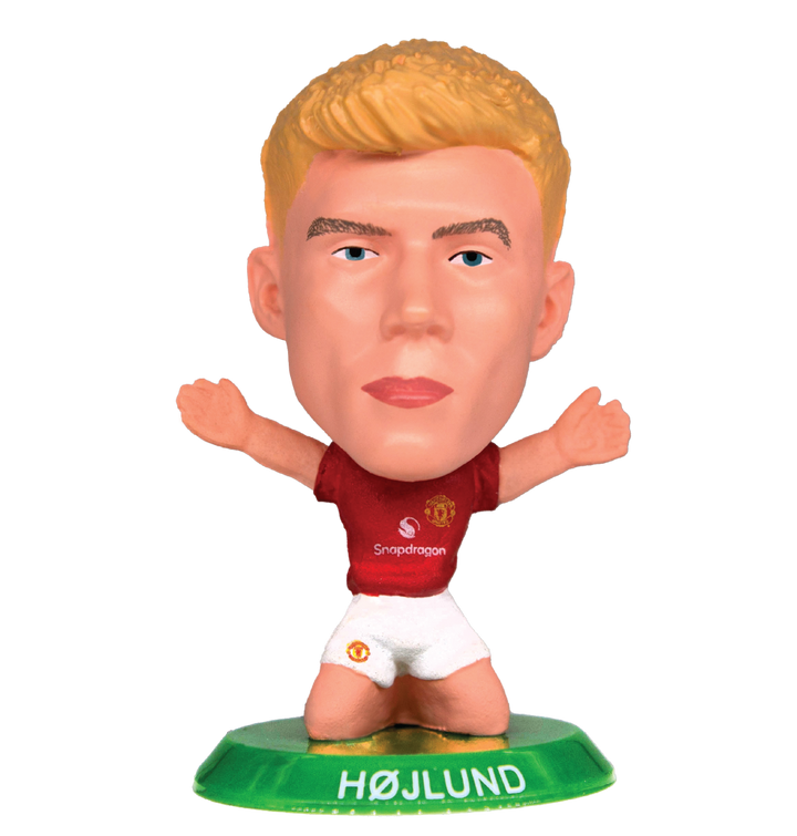 Soccerstarz - Man Utd Rasmus Hojlund - Home Kit (Classic Kit) /Figures