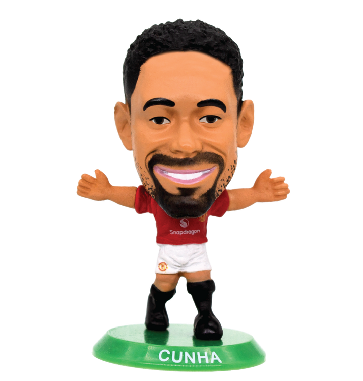 Soccerstarz - Man Utd Matheus Cunha - Home Kit (Classic Kit) /Figures