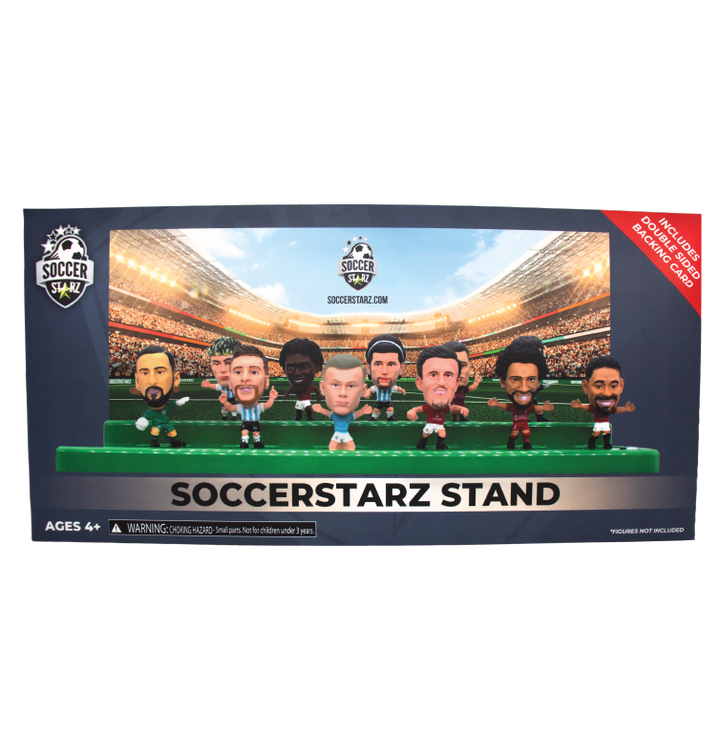Soccerstarz - Stand for 12 SoccerStarz Figures (Generic Green) /Figures