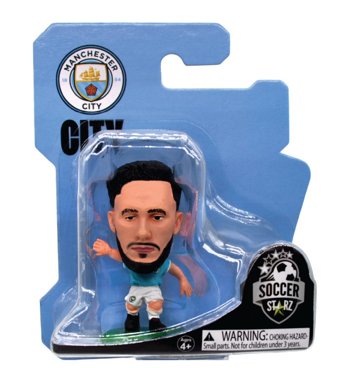 Soccerstarz - Man City Rayan Cherki Figure - Classic Home Kit