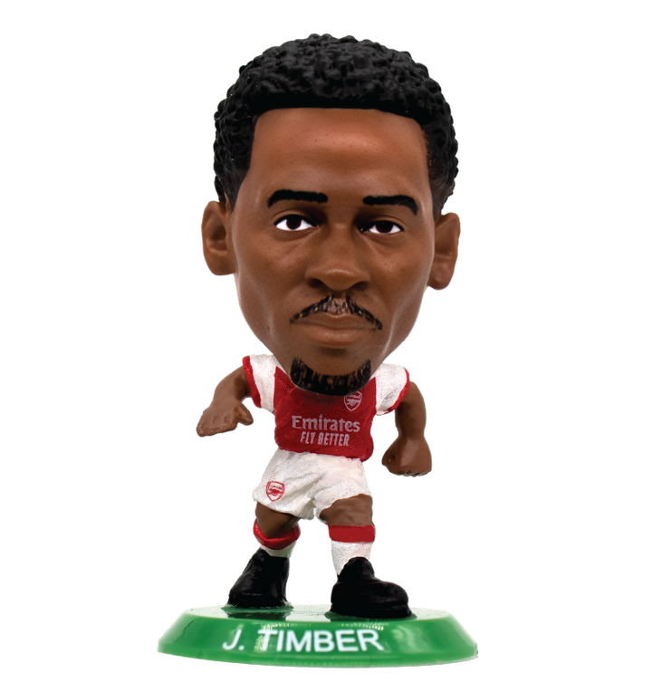 Soccerstarz - Arsenal Jurrien Timber - Classic Home Kit